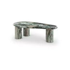 Meridian Furniture Sassari Green Marble Finish Concrete Coffee Table