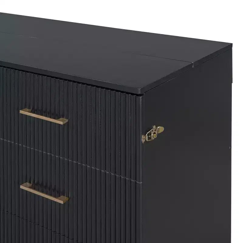Cama de pared Queen Murphy Bed con patas doradas, cama de gabinete tamaño Queen, cama de pared plegable con diseño de puertas de vidrio esmerilado y cajones falsos