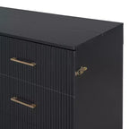 Cama de pared Queen Murphy Bed con patas doradas, cama de gabinete tamaño Queen, cama de pared plegable con diseño de puertas de vidrio esmerilado y cajones falsos