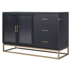 Cama de pared Queen Murphy Bed con patas doradas, cama de gabinete tamaño Queen, cama de pared plegable con diseño de puertas de vidrio esmerilado y cajones falsos