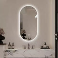 GDFStudio Sable 48 Modern Oval Anti-Fog LED Bathroom Mirror with Adjustable Light Modes
