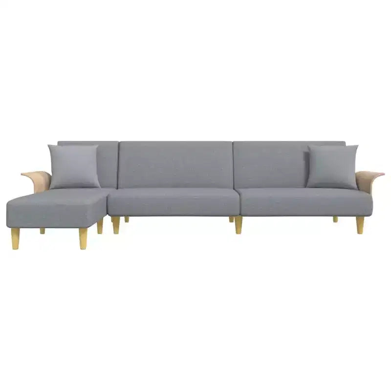 vidaXL Sofá cama Sofá convertible Sofá extraíble para sala de estar Tela