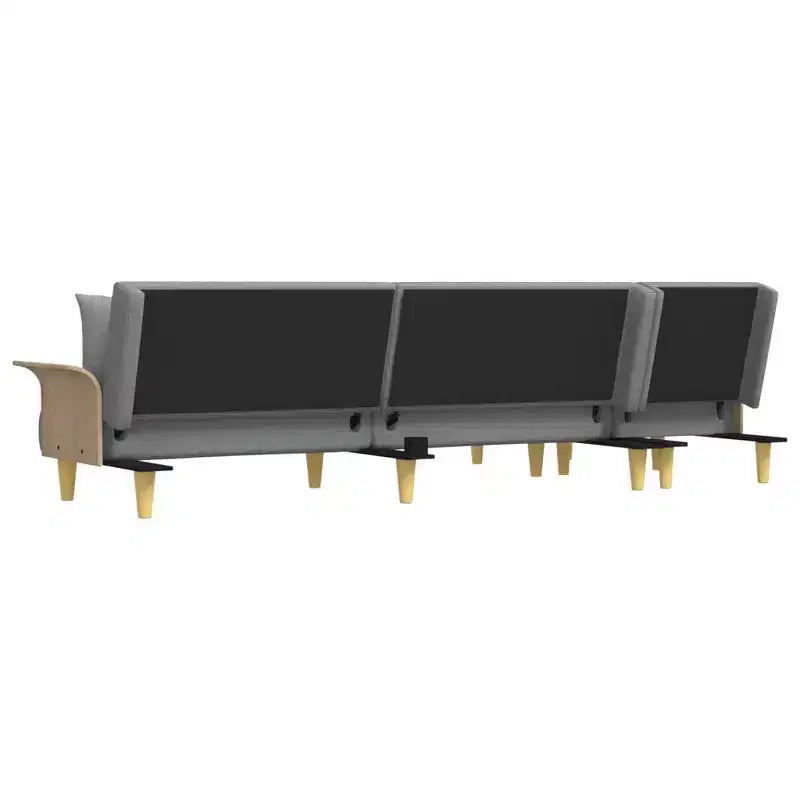 vidaXL Sofá cama Sofá convertible Sofá extraíble para sala de estar Tela