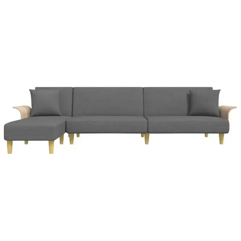 vidaXL Sofá cama Sofá convertible Sofá extraíble para sala de estar Tela