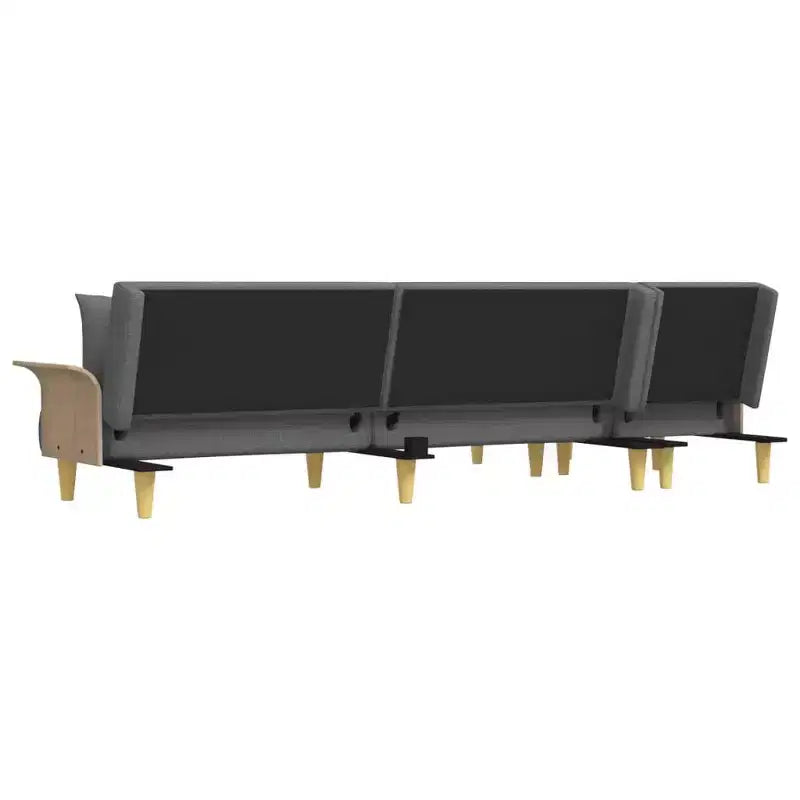 vidaXL Sofá cama Sofá convertible Sofá extraíble para sala de estar Tela