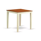 Mesa de comedor alta para cocina - 5 piezas con sillas - 36x36 pulgadas - Diseño moderno