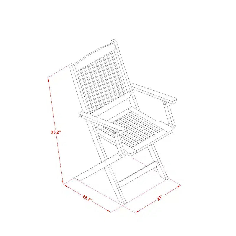 Mesa de comedor HomeStock de 7 piezas con parte superior de madera maciza y acabado de roble natural con 6 sillas
