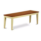 Juego de comedor rústico de 7 piezas - Mesa de cocina y 6 sillas - Juego de comedor de madera maciza