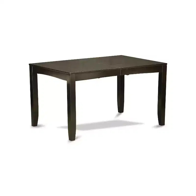Dining Room Set - Table with Chairs - Eclectic Style - Cappuccino Finish - Kitchen Dinette Set