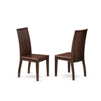 Juego de comedor Mountain Lodge: mesa de 36 pulgadas y 2 sillas de madera - Muebles de cocina rústicos estilo granja