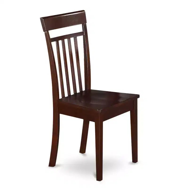 Juego de comedor asiático - Juego de mesa y sillas de 6 piezas - Mesa de cocina de madera maciza con banco