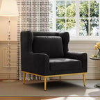 Christopher Knight Home Galina sillón moderno de terciopelo con almohada