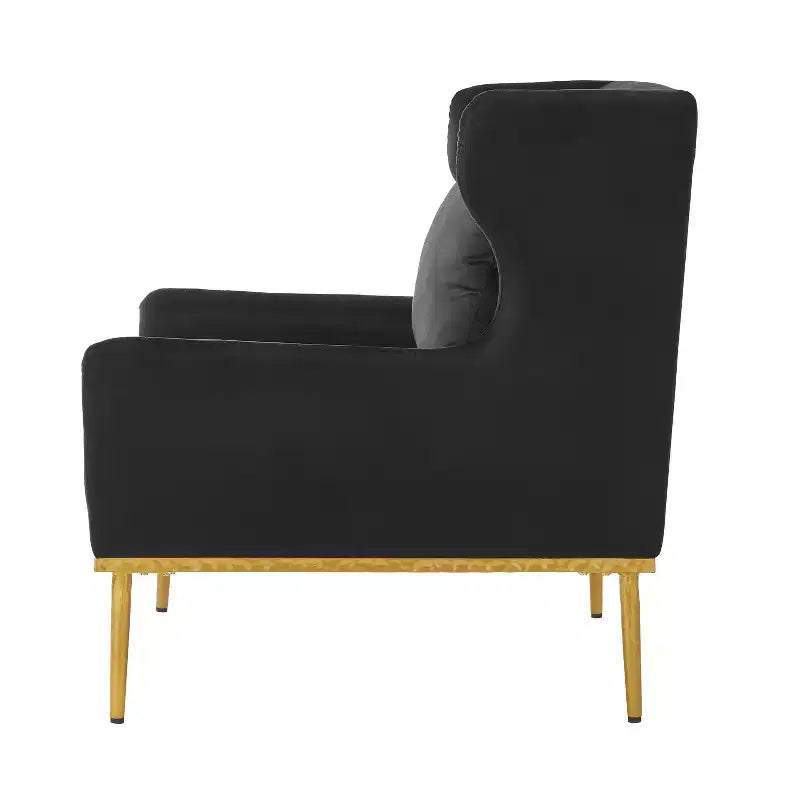 Christopher Knight Home Galina sillón moderno de terciopelo con almohada