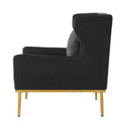 Christopher Knight Home Galina sillón moderno de terciopelo con almohada