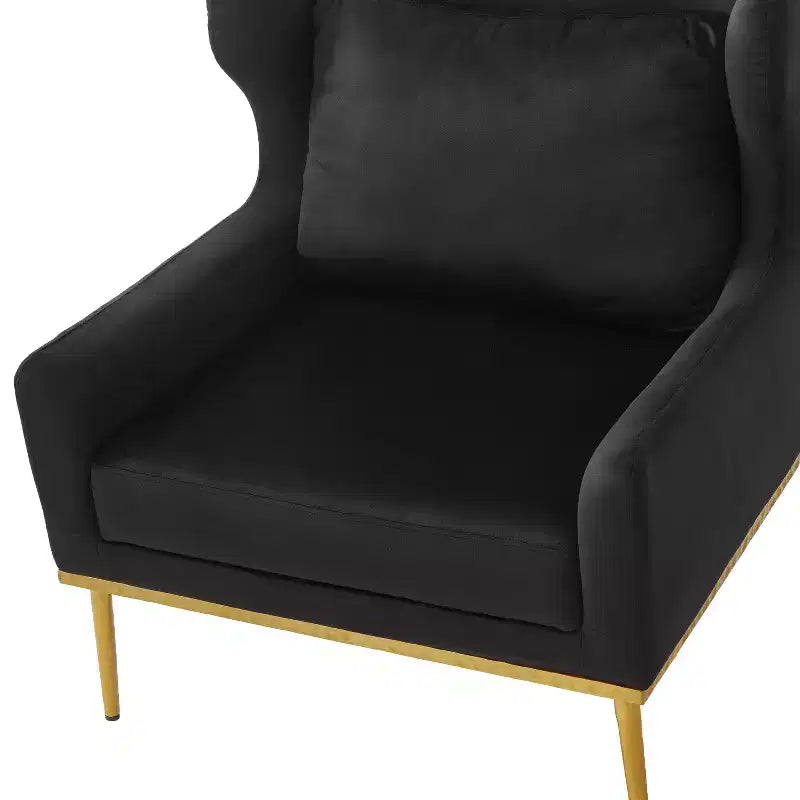 Christopher Knight Home Galina sillón moderno de terciopelo con almohada