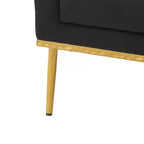 Christopher Knight Home Galina sillón moderno de terciopelo con almohada