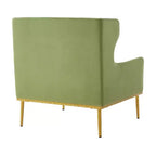 Christopher Knight Home Galina sillón moderno de terciopelo con almohada