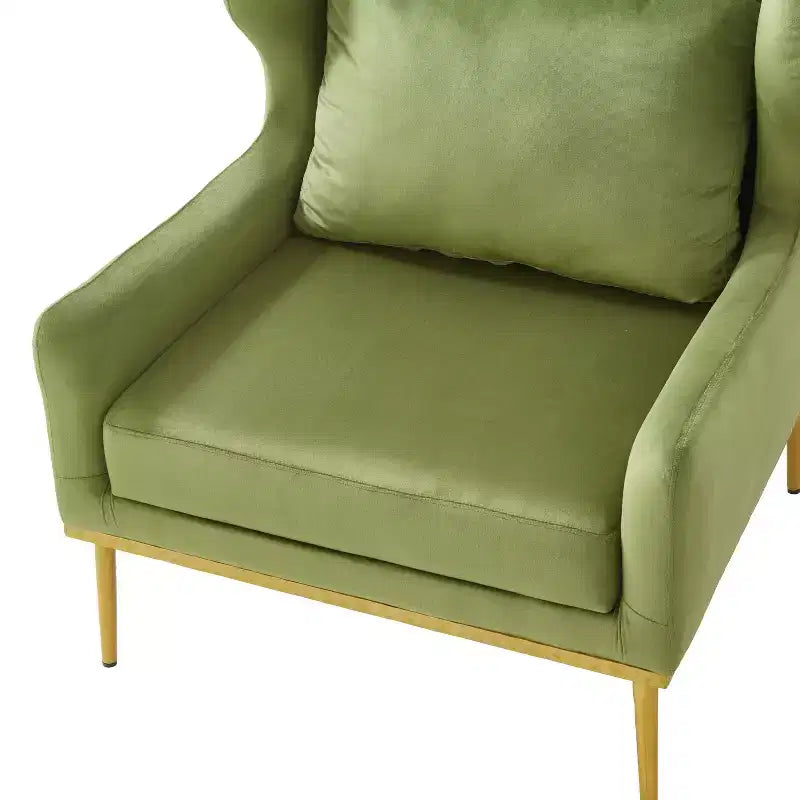 Christopher Knight Home Galina sillón moderno de terciopelo con almohada