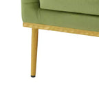 Christopher Knight Home Galina sillón moderno de terciopelo con almohada