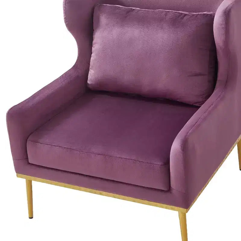 Christopher Knight Home Galina sillón moderno de terciopelo con almohada