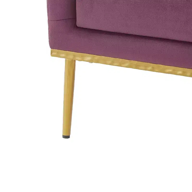 Christopher Knight Home Galina sillón moderno de terciopelo con almohada