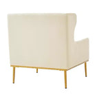 Christopher Knight Home Galina sillón moderno de terciopelo con almohada