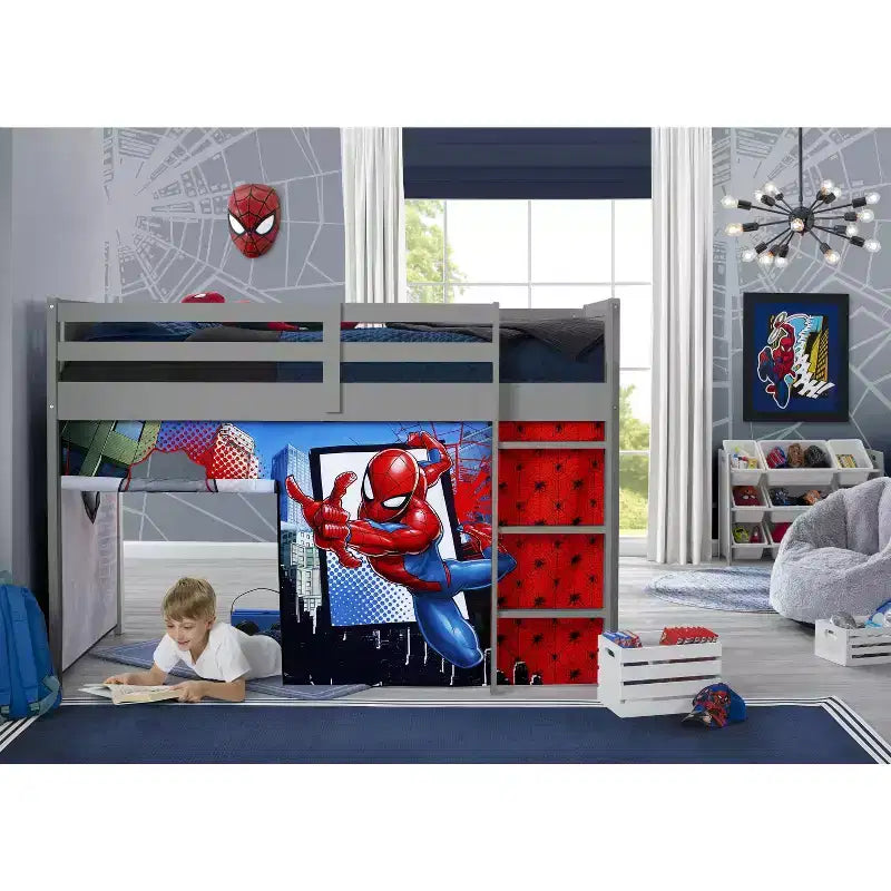Tienda de campaña Delta Children Spider-Man para cama alta