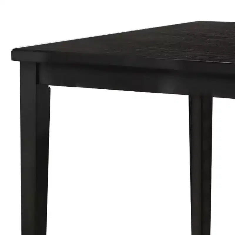 Mesa de altura de mostrador Royal Hampton, superficie rectangular de 48 pulgadas, nogal oscuro