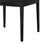 Mesa de altura de mostrador Royal Hampton, superficie rectangular de 48 pulgadas, nogal oscuro