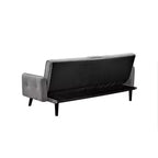Sofá Cama Convertible Homy Casa con Portavasos y Mesa Plegable, para Sala de Estar