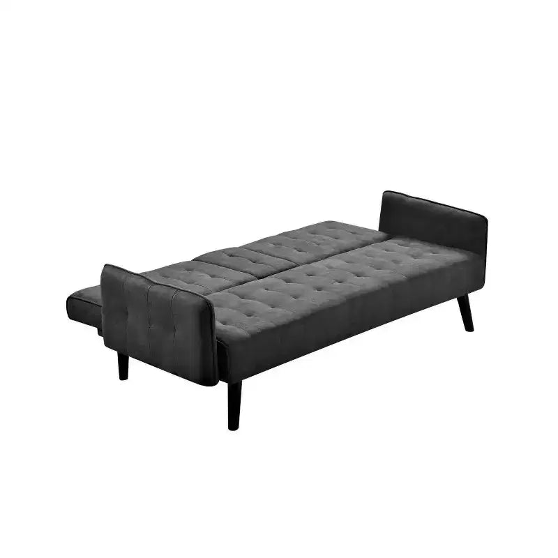 Sofá Cama Convertible Homy Casa con Portavasos y Mesa Plegable, para Sala de Estar