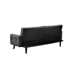 Sofá Cama Convertible Homy Casa con Portavasos y Mesa Plegable, para Sala de Estar