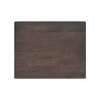 Mesa de interior de madera maciza rectangular Bennett de Flash Furniture con base de hierro fundido redonda de 18 pulgadas, resistente a la oxidación y con altura de barra