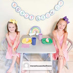 Mesa y silla infantiles