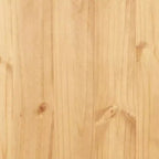 Mueble Auxiliar Marrón Madera Maciza de Pino 80x40x170 cm