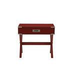 Mesa auxiliar, roja