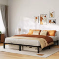 Heavy Duty Metal Bed Frame, Sturdy Mattress Foundation, Noise Free Easy Assembly, No Box Spring Needed for King, Queen, Full, Twin Size