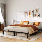 Heavy Duty Metal Bed Frame, Sturdy Mattress Foundation, Noise Free Easy Assembly, No Box Spring Needed for King, Queen, Full, Twin Size