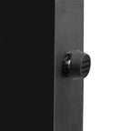Mesa consola curvada con 2 cajones para recibidor, mesa de entrada minimalista de madera con almacenamiento para sala de estar