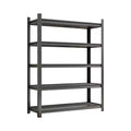 Clihome 5-Layer Metal Multi-Purpose Storage Rack,Boltless Storage Rack with Gourd Hole Design