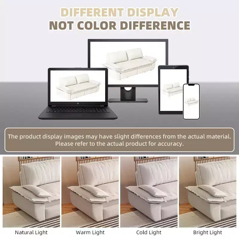 Whisen Sofá Cama 3 en 1 de Terciopelo Tamaño Queen, Sofá Loveseat Convertible
