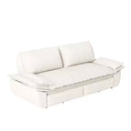 Whisen Sofá Cama 3 en 1 de Terciopelo Tamaño Queen, Sofá Loveseat Convertible