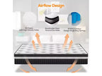 Colchón King en oferta: colchón de espuma viscoelástica de gel de 14 pulgadas, tecnología de enfriamiento, sensación media, alivio de presión, certificado CertiPUR-US, 7 capas de espuma