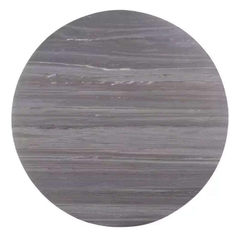 Mesa auxiliar de mármol Nylah - ACC3716 - Mármol gris/negro - Safavieh
