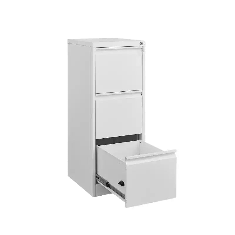 Archivador Acekool de 3 cajones con cerradura, archivador vertical de alta resistencia para oficina en casa