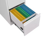 Archivador Acekool de 3 cajones con cerradura, archivador vertical de alta resistencia para oficina en casa