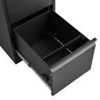 Archivador Acekool de 3 cajones con cerradura, archivador vertical de alta resistencia para oficina en casa