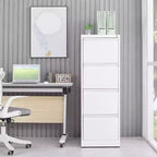 Archivador Acekool de 3 cajones con cerradura, archivador vertical de alta resistencia para oficina en casa