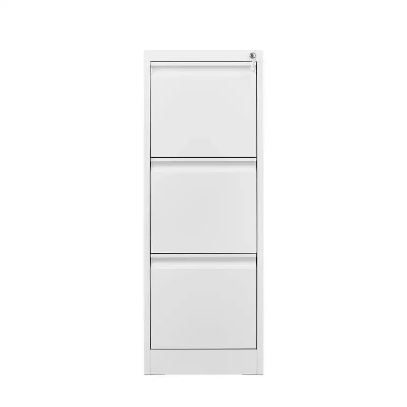 Archivador Acekool de 3 cajones con cerradura, archivador vertical de alta resistencia para oficina en casa