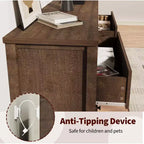 Cómoda de 3/5 cajones para dormitorio, cómoda estriada de 80 cm de ancho, mesita de noche moderna de madera, mueble de almacenamiento para pasillo, sala de estar